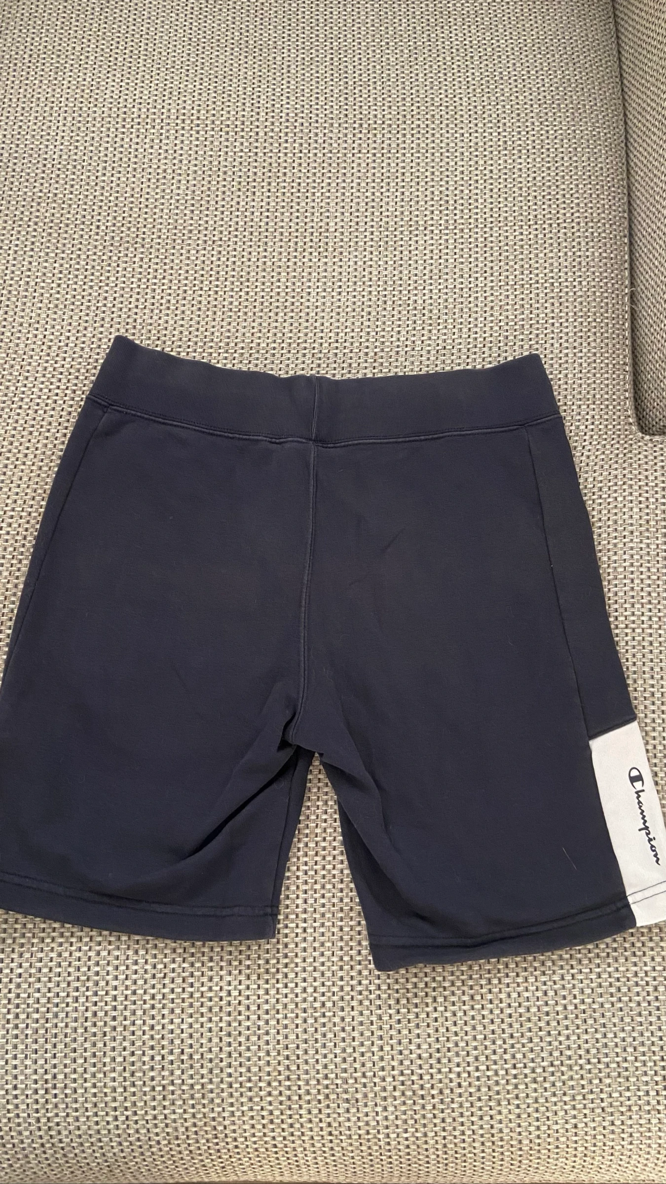 Shorts de algodão marca Champions azul marinho – photo 9